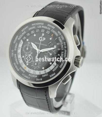 Girard Perregaux Traveller Mens watch Unisex Automatic Steel 49700-11-631-BB6B Replica 2