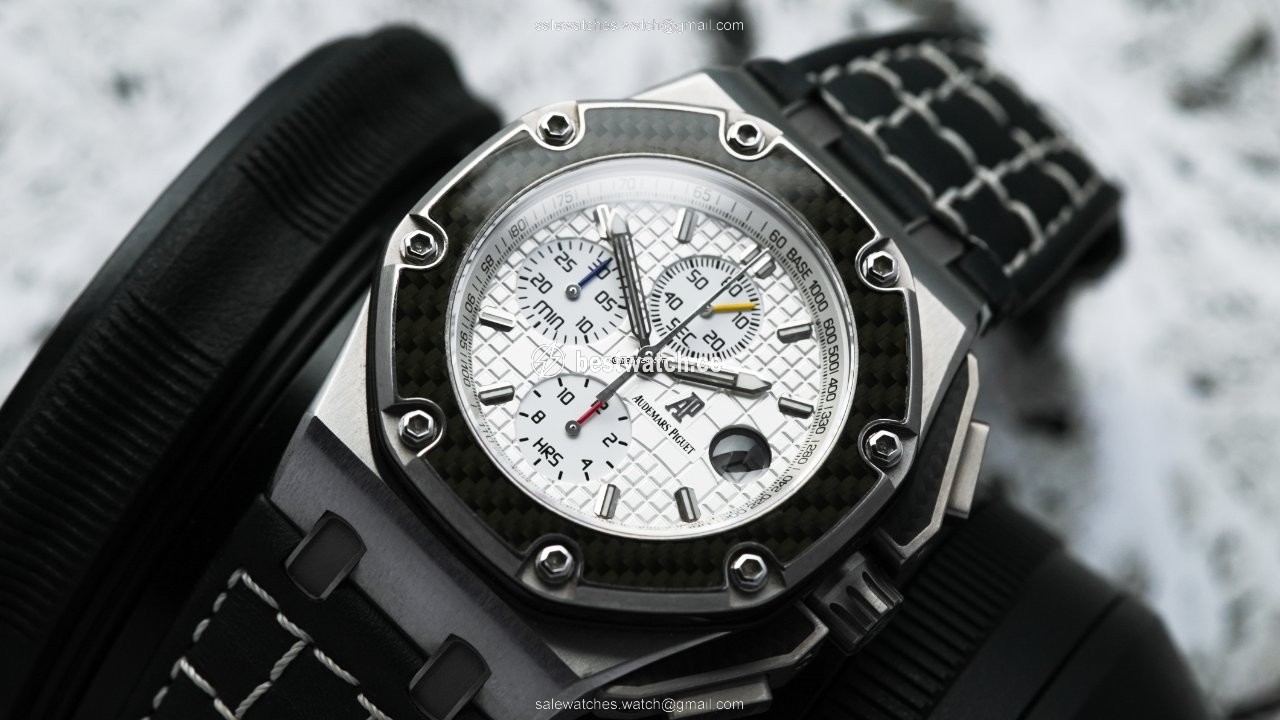 IMG_9085 Audemars Piguet Royal Oak Offshore Chronograph Mens watch Unisex Automatic Titanium 26030IO.OO.D001IN.01 Replica 2