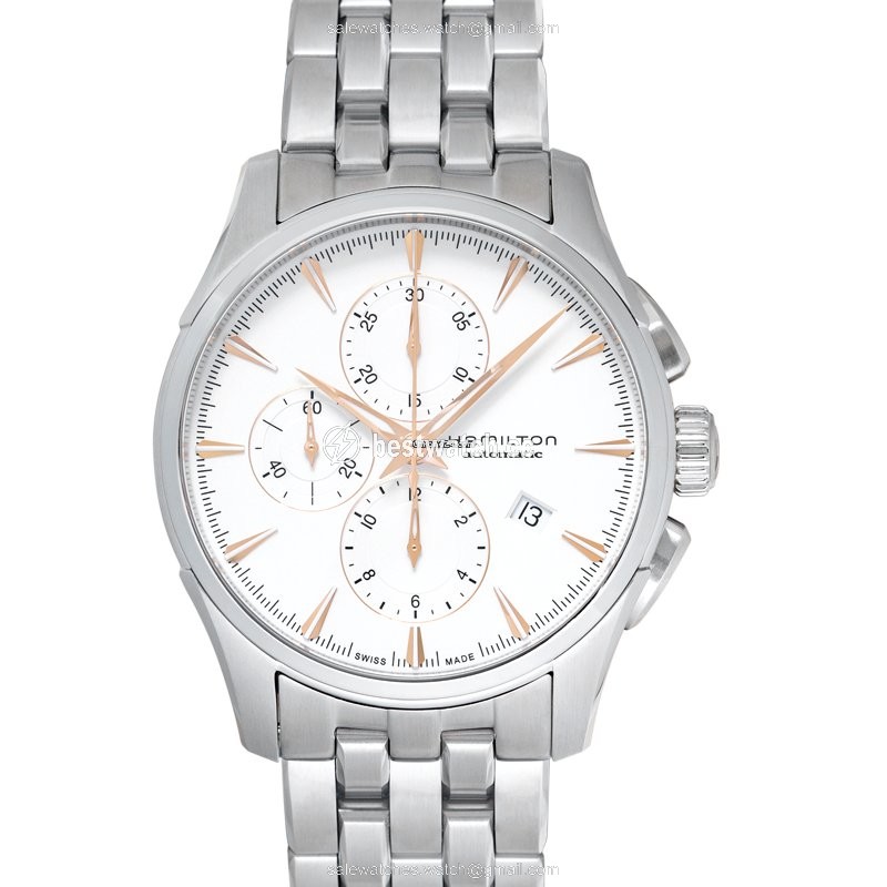 IMG_9085 Hamilton Jazzmaster Auto Chrono Mens watch Unisex Automatic Steel H32586111 Replica 2