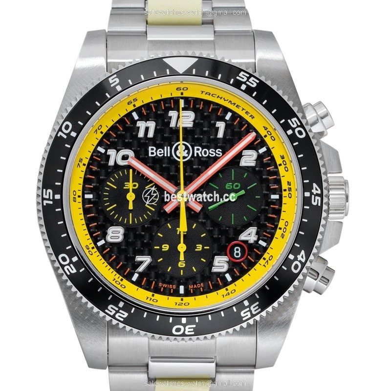IMG_9085 Bell & Ross BR V3 Mens watch Unisex Automatic BRV394-RS19 SST Replica 2