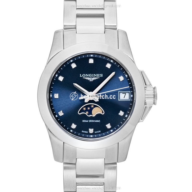 IMG_9085 Longines Conquest Mens watch Unisex Quartz Steel L33804976 Replica 2