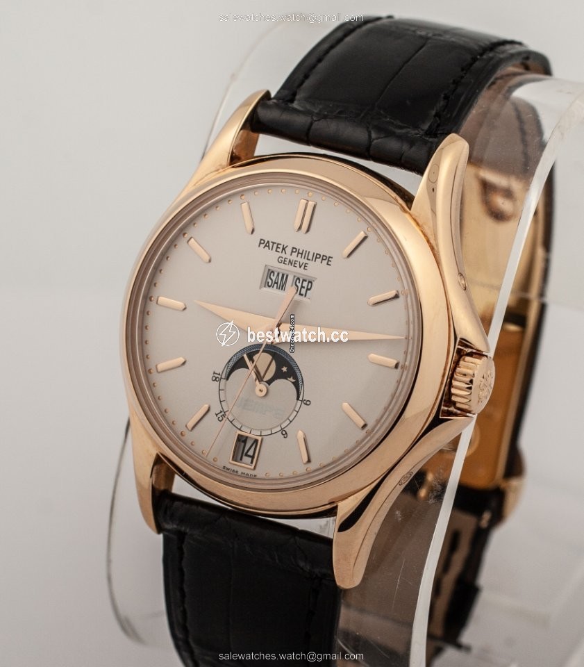 IMG_9085 Patek Philippe Annual Calendar Automatic Rose gold 5125R Replica 2