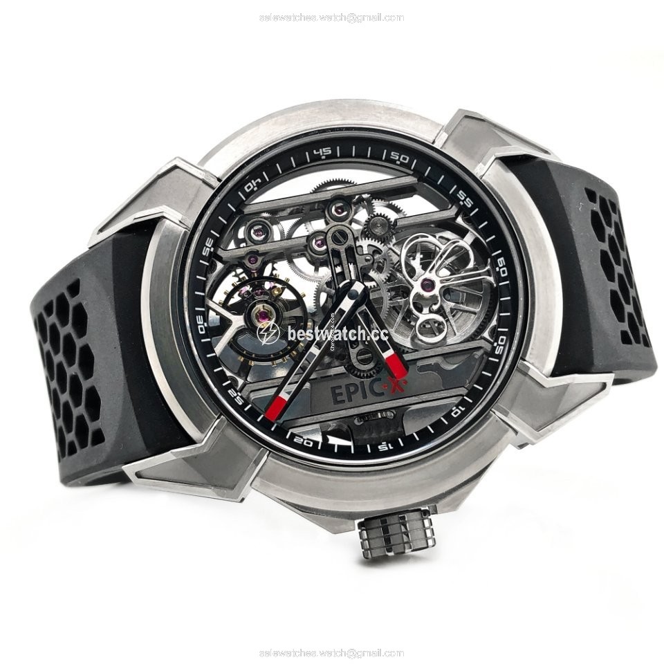IMG_9085 Jacob & Co. Mens watch Unisex Manual winding Titanium EX100.20.NS.BW.A Replica 2