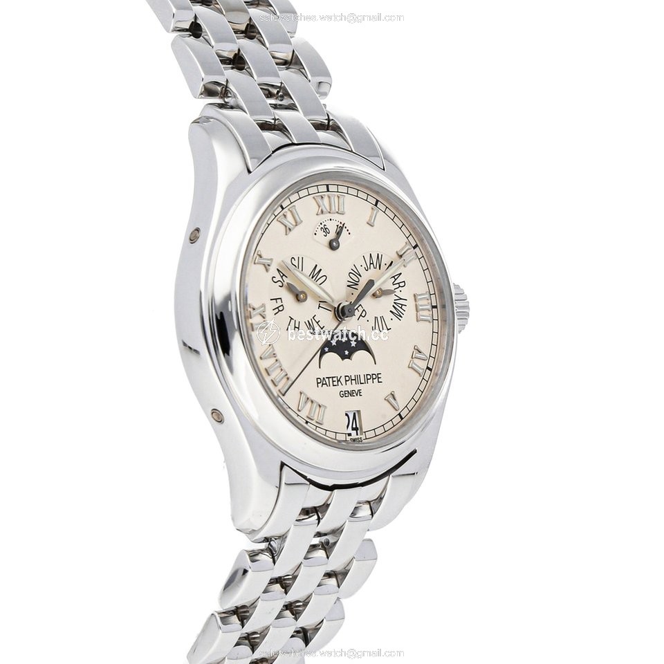 IMG_9085 Patek Philippe Annual Calendar Mens watch Unisex Automatic White gold 5036 1G-001 Replica 2