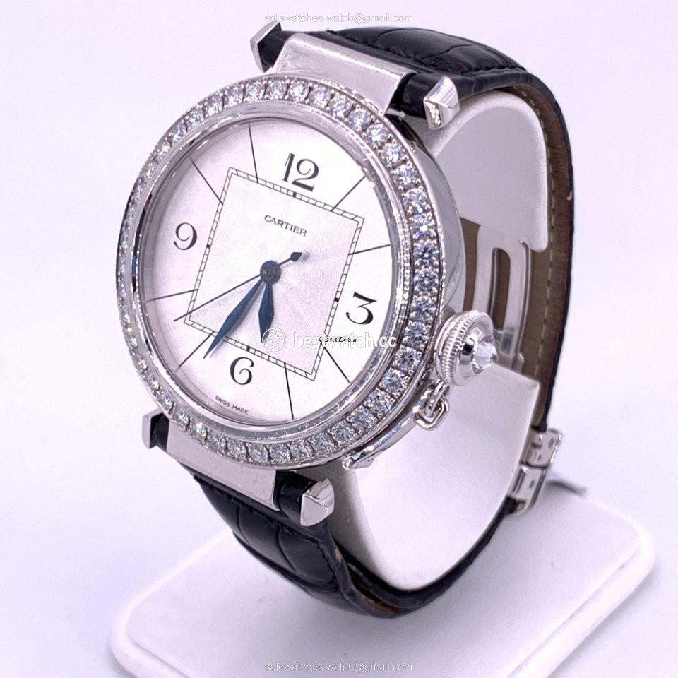 Cartier Pasha Automatic White gold WJ1116M9 Replica 2