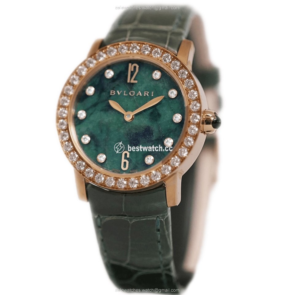 IMG_9085 Bulgari Bulgari Womens watch Automatic Rose gold 102423 BBLP33JGDL 10 Replica 2