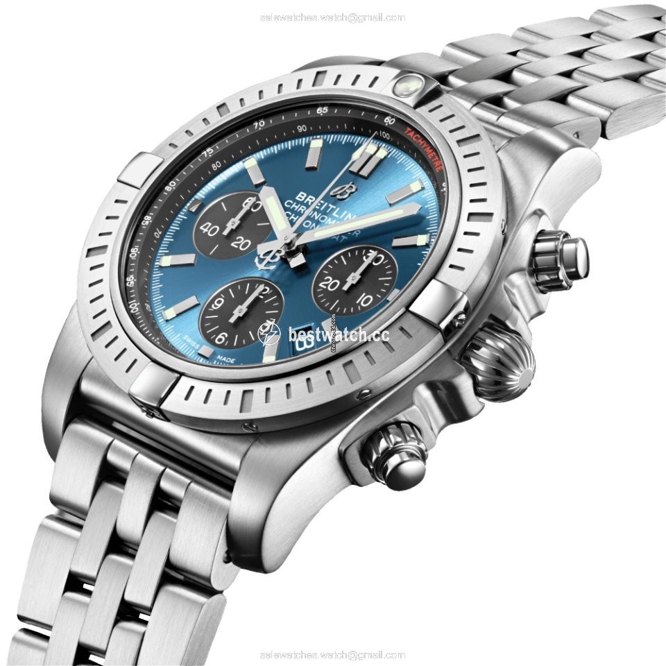 Breitling Chronomat Mens watch Unisex Automatic Steel AB0115101C1A1 Replica 2