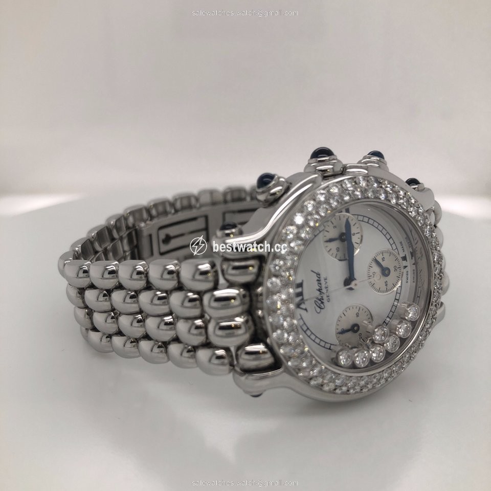 IMG_9085 Chopard Happy Sport Womens watch Quartz Steel 27 8324-23 Replica 2