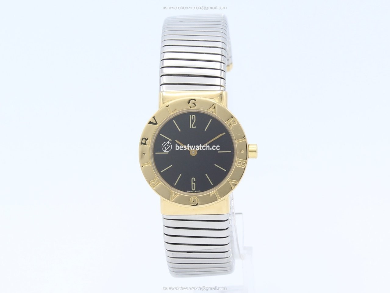 Bulgari Bulgari Womens watch Quartz Yellow gold BB 30 2T Replica 2
