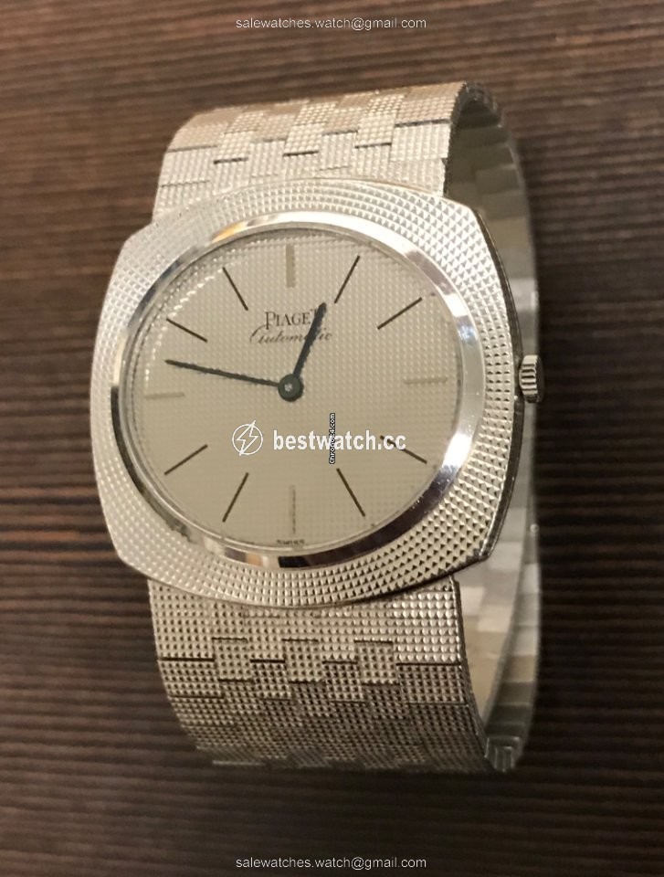 IMG_9085 Piaget Mens watch Unisex Automatic White gold 12441C4 Replica 2