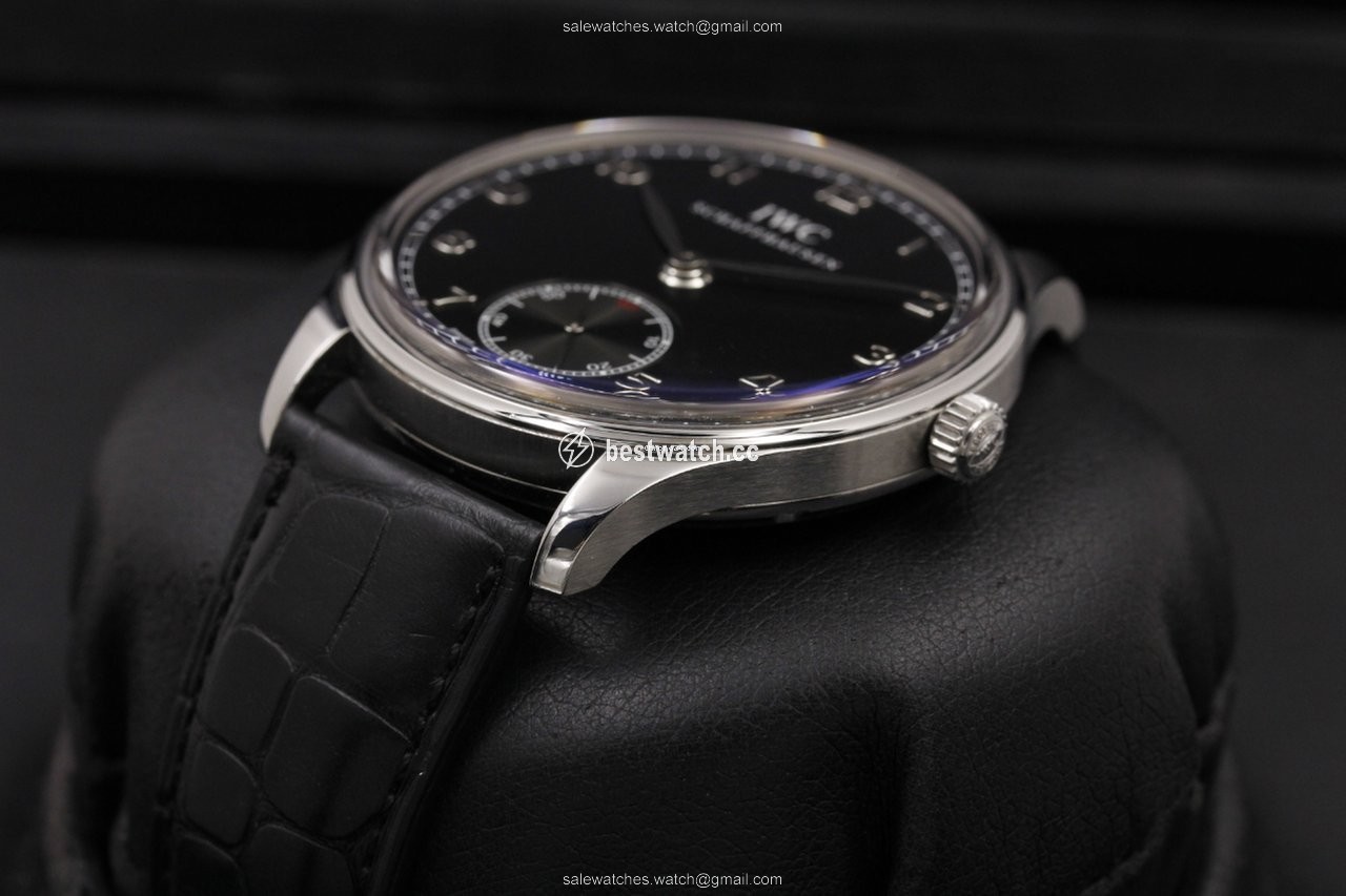 IWC Portuguese Hand-Wound Steel IW5454-07 Replica 2