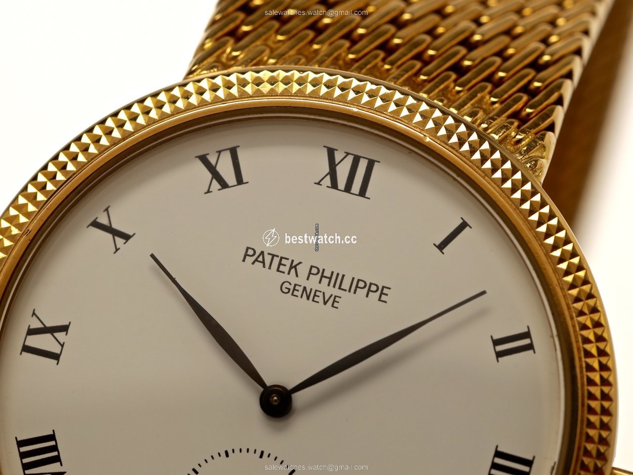 IMG_9085 Patek Philippe Calatrava Mens watch Unisex Manual winding Yellow gold 3919 005 Replica 2