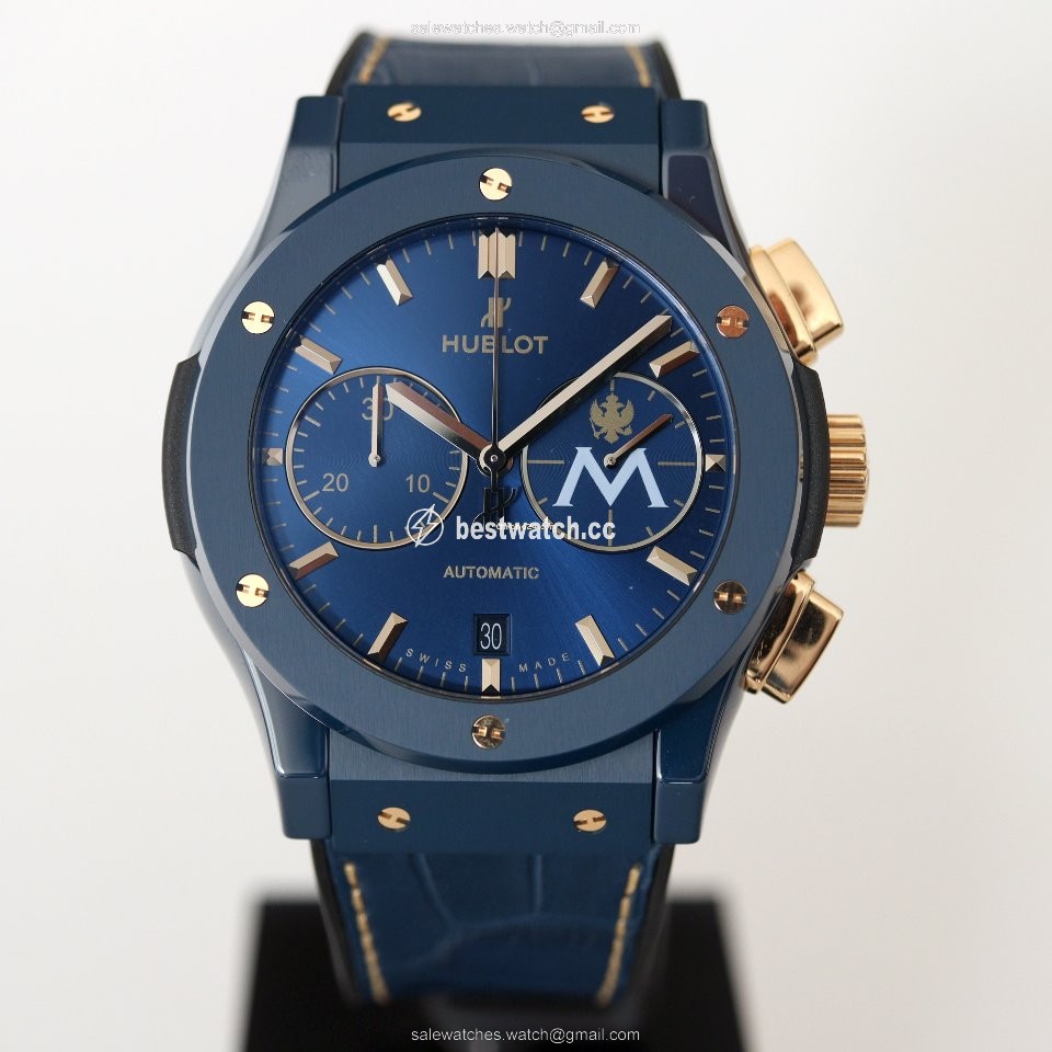 Hublot Classic Fusion Chronograph Mens watch Unisex Automatic Ceramic 521.EX.7128.LR.POM19 Replica 2