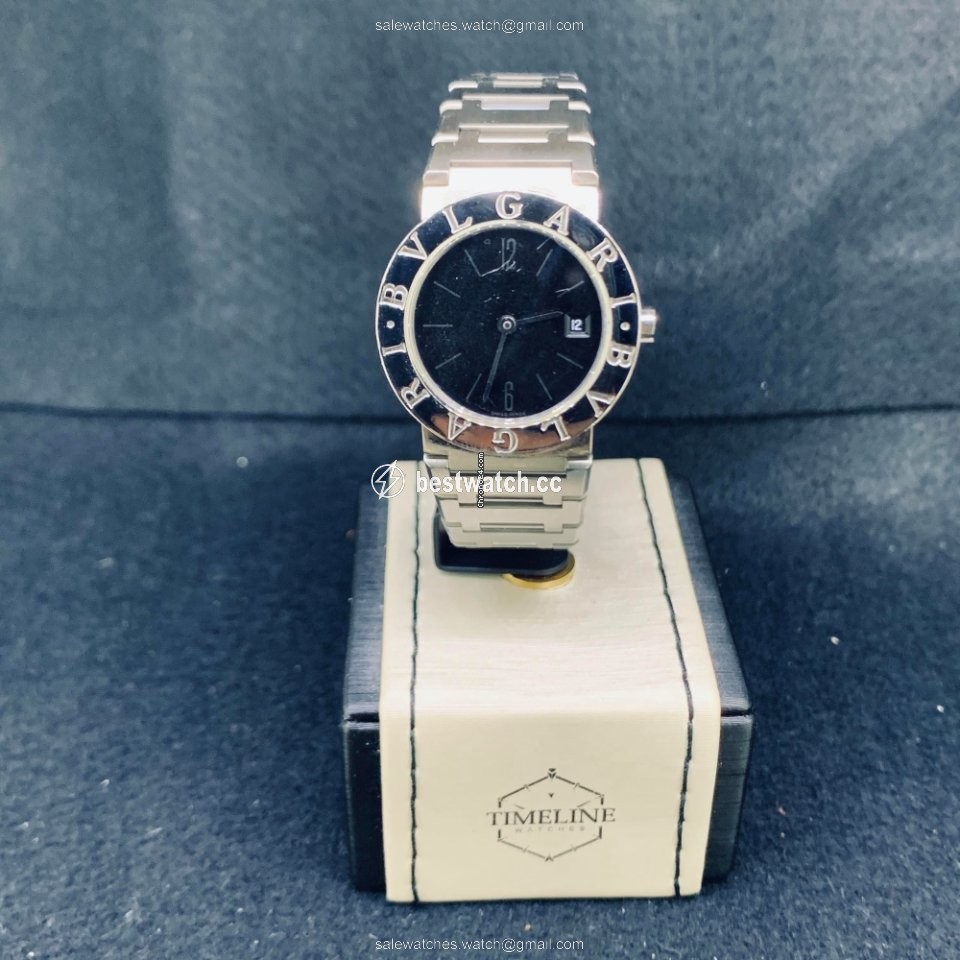 IMG_9085 Bulgari Bulgari Womens watch Quartz Steel BB26SSD Replica 2
