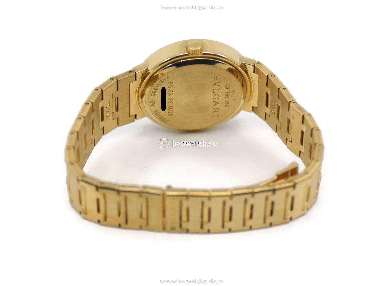 IMG_9085 Bulgari Bulgari Mens watch Unisex Automatic Yellow gold BB33GG Replica 2