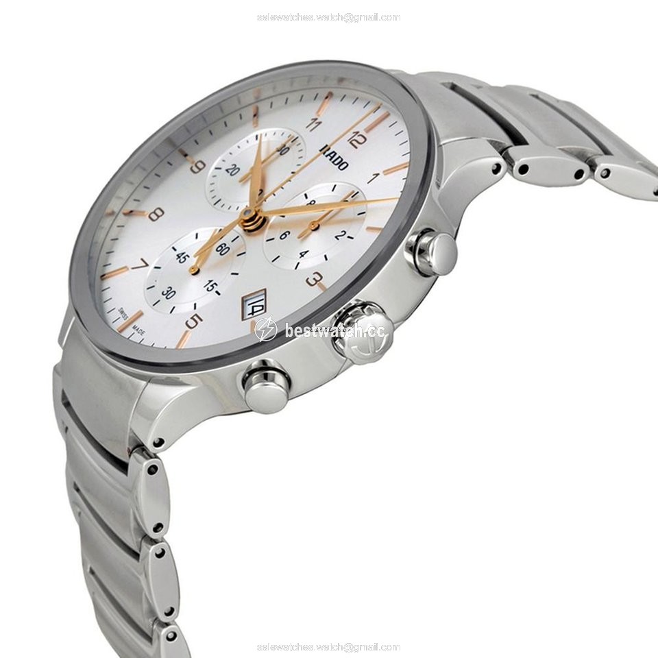 IMG_9085 Rado Centrix Mens watch Unisex Quartz Steel R30122113 Replica 2