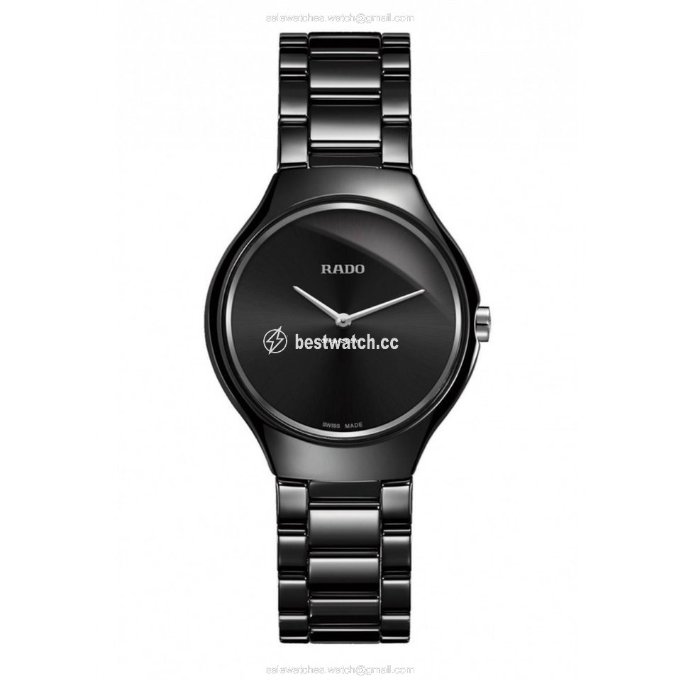 IMG_9085 Rado True Thinline Womens watch Quartz Ceramic R27742192 Replica 2