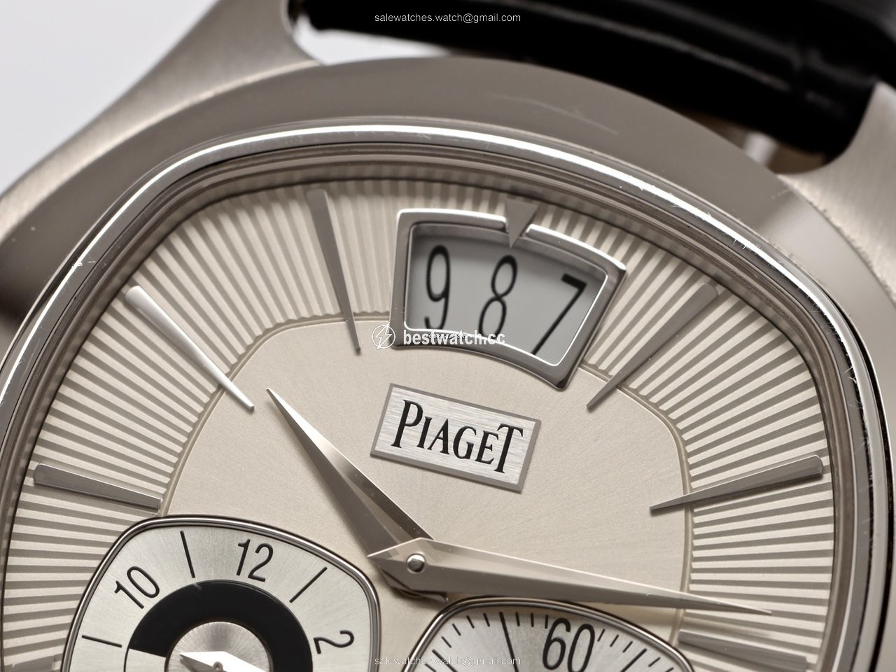 IMG_9085 Piaget Emperador Mens watch Unisex Automatic White gold G0A32016 Replica 2