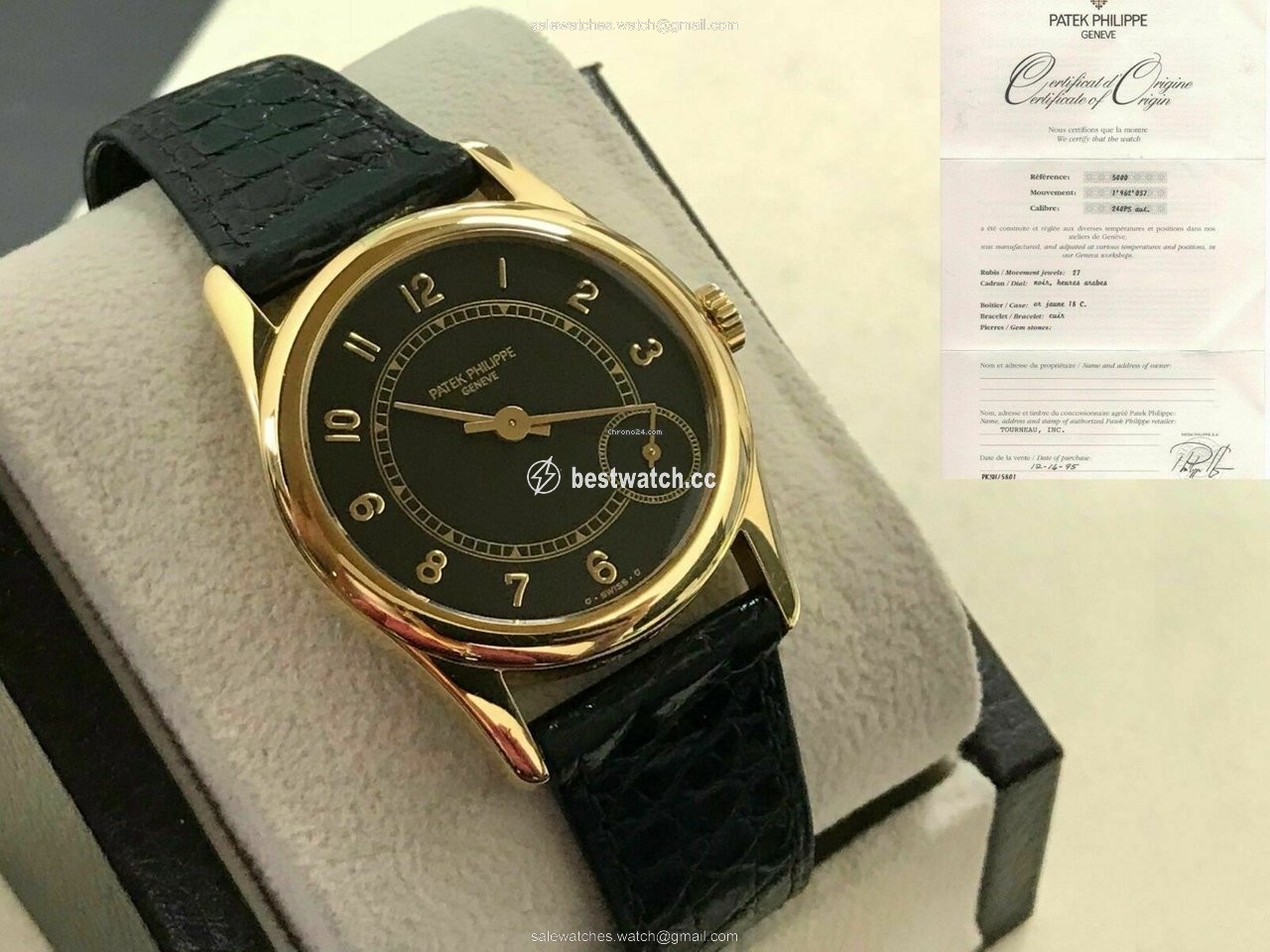 IMG_9085 Patek Philippe Calatrava Yellow gold 5000 Replica 2