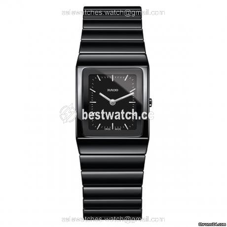 IMG_9085 Rado Ceramica Womens watch Quartz Ceramic R21702172 Replica 2