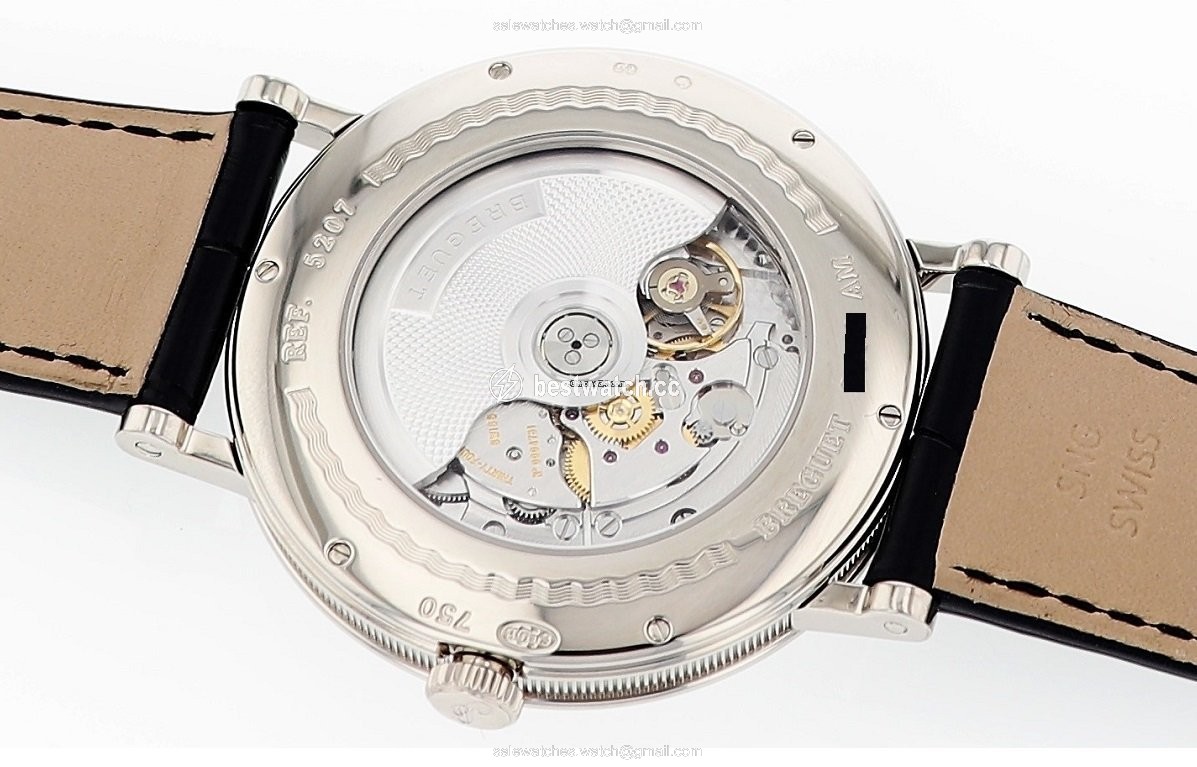 Breguet Classique Mens watch Unisex Automatic White gold Breguet Classique Retrograde Seconds Mens 5207bb 12 9v6 Replica 2