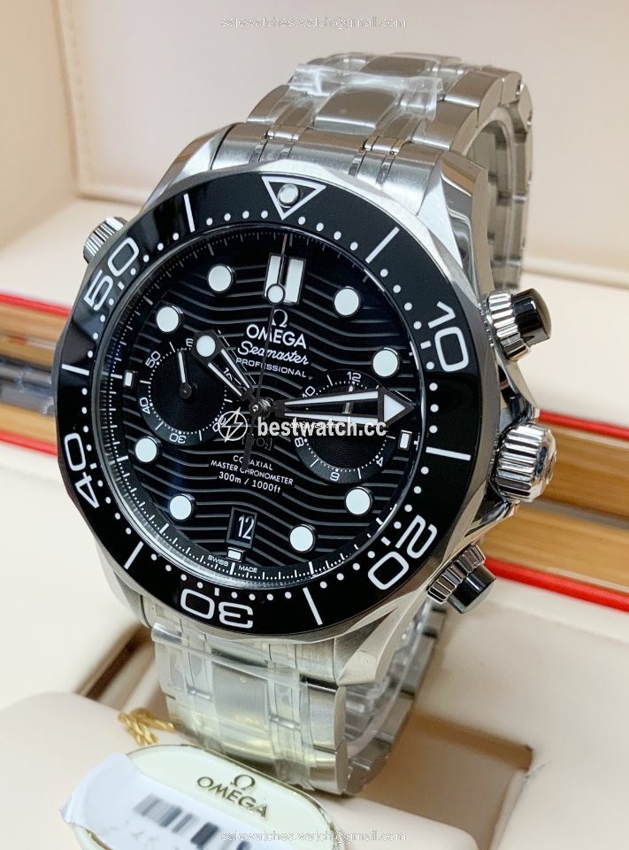 IMG_9085 Omega Seamaster Diver 300 M Mens watch Unisex Automatic Steel 210.30.44.51.01.001 Replica 2