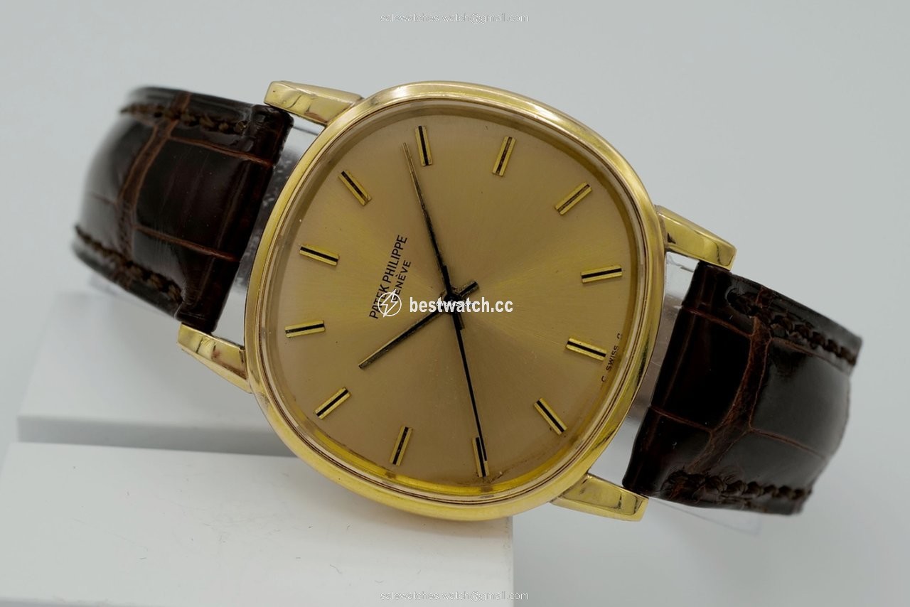 IMG_9085 Patek Philippe Golden Ellipse Mens watch Unisex Automatic Yellow gold 3586 Replica 2