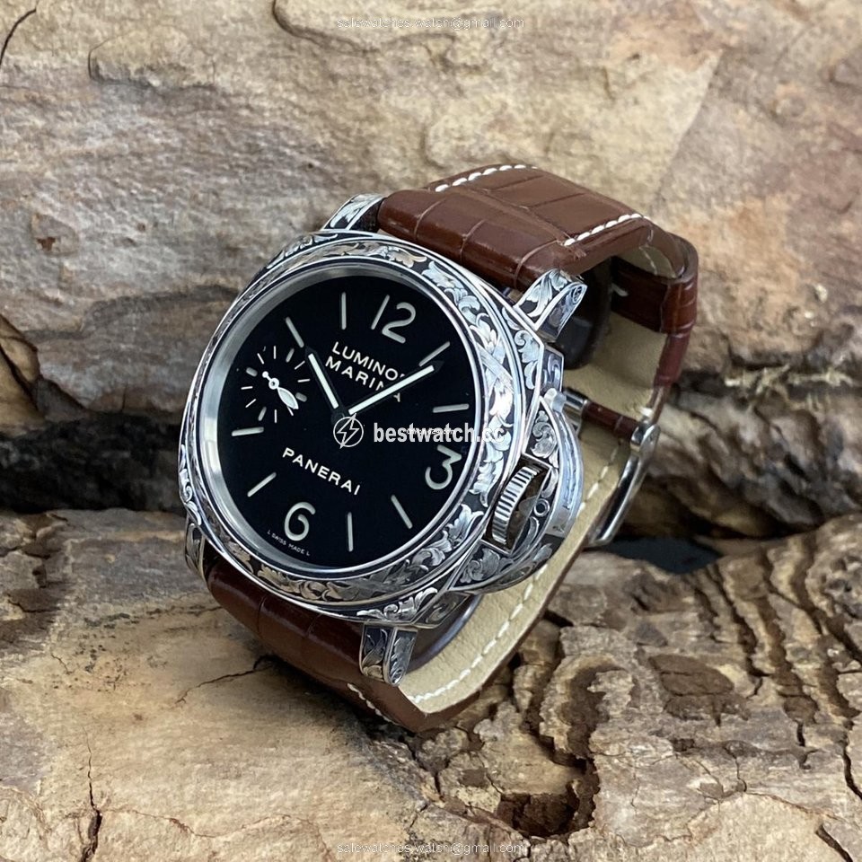 Panerai Luminor Marina Manual winding Steel PAM111 Replica 2