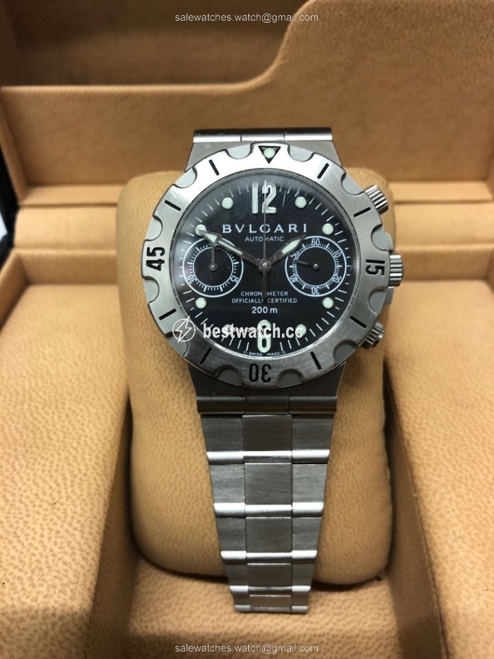 Bulgari Diagono Mens watch Unisex Automatic Steel SCB38S Replica 2