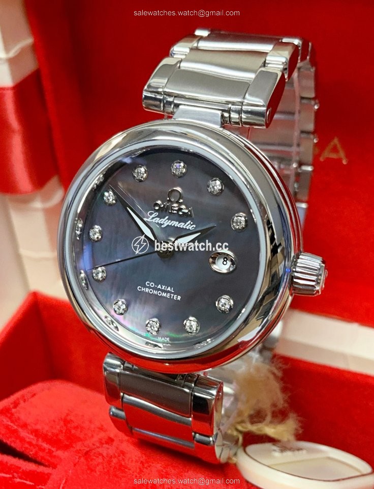 IMG_9085 Omega De Ville Ladymatic Womens watch Automatic Steel 425.30.34.20.57.004 Replica 2