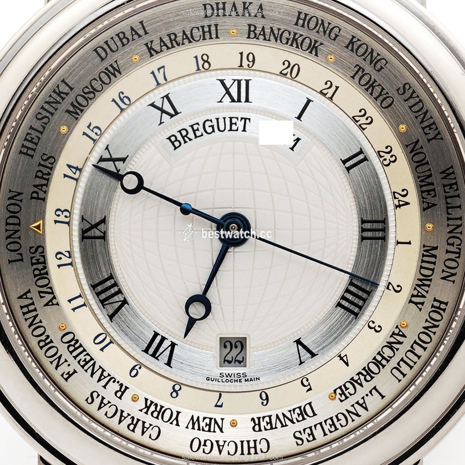 IMG_9085 Breguet Marine Mens watch Unisex Automatic White gold 3700BB 12 9V6 Replica 2