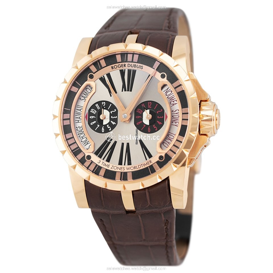 IMG_9085 Roger Dubuis Excalibur Mens watch Unisex Automatic Rose gold RDDBEX0258 Replica 2