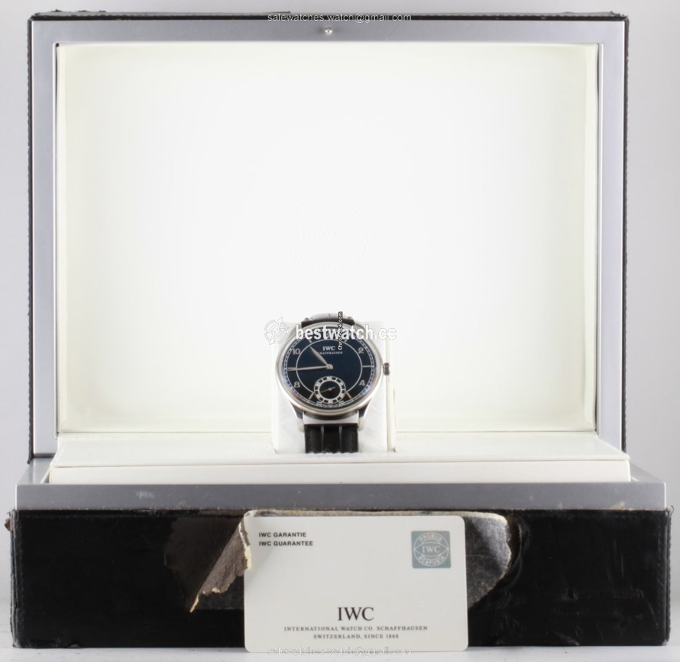 IMG_9085 IWC Portuguese Hand-Wound Manual winding Steel 544501 Replica 2
