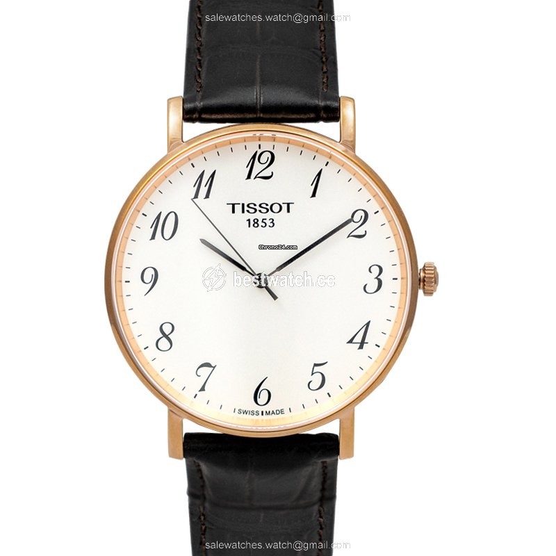 Tissot T-Classic Mens watch Unisex Quartz Steel T109.610.36.032.00 Replica 2