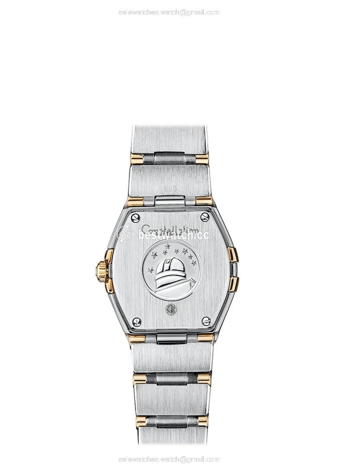 IMG_9085 Omega Constellation Quartz Womens watch Quartz Gold Steel 123.25.27.60.55.004 Replica 2
