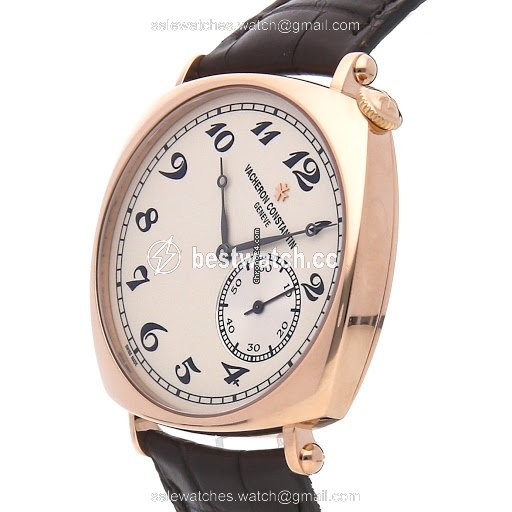 IMG_9085 Vacheron Constantin Historiques Mens watch Unisex Manual winding Rose gold 82035.000R.9359 Replica 2