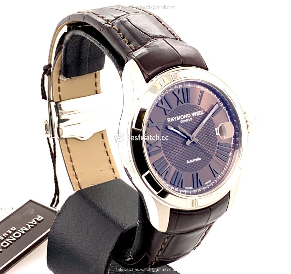 IMG_9085 Raymond Weil Parsifal Mens watch Unisex Automatic Steel 2970-STC-00718 Replica 2