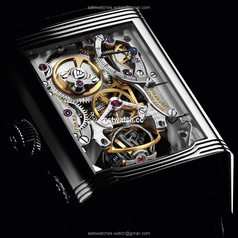 IMG_9085 Jaeger-LeCoultre Reverso Gyrotourbillon 2 Mens watch Unisex Manual winding Platinum Q2336420 Replica 2