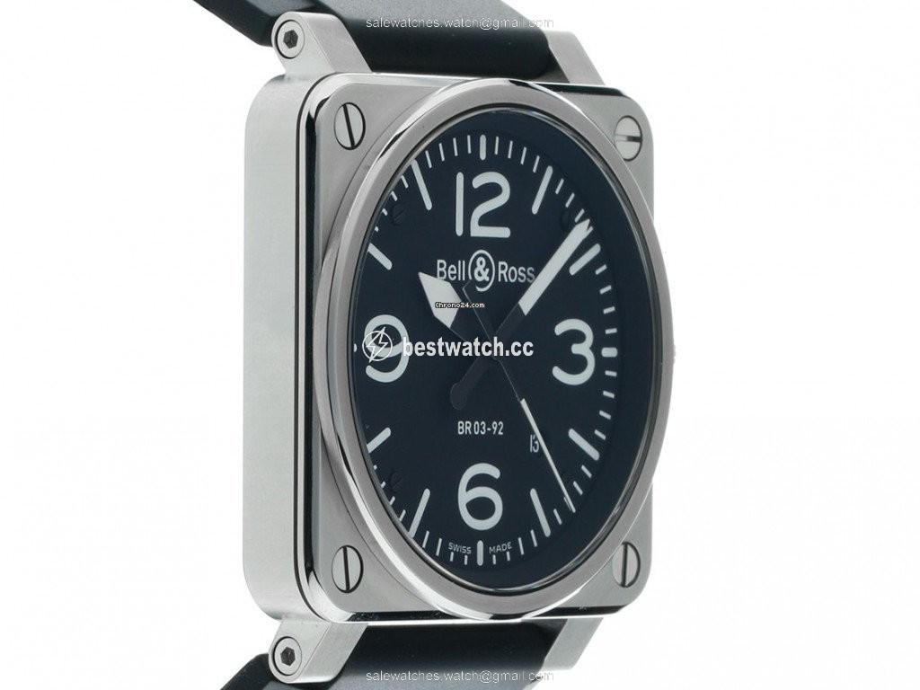 IMG_9085 Bell & Ross BR 03-92 Steel Mens watch Unisex Automatic Steel BR 0392-BL-ST Replica 2