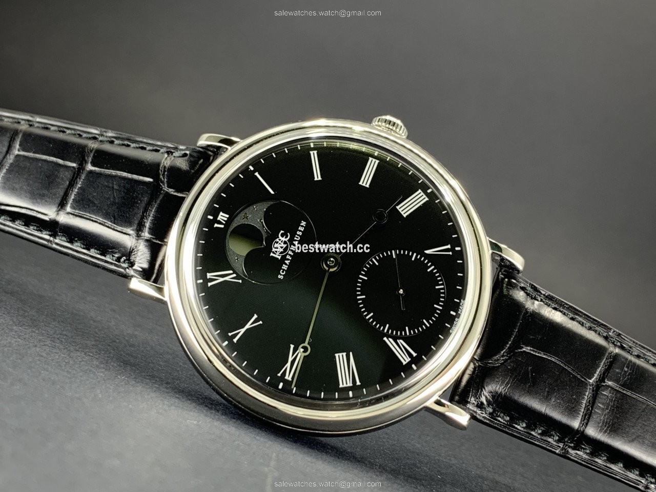 IWC Portofino Hand-Wound Manual winding Steel IW5448-01 Replica 2