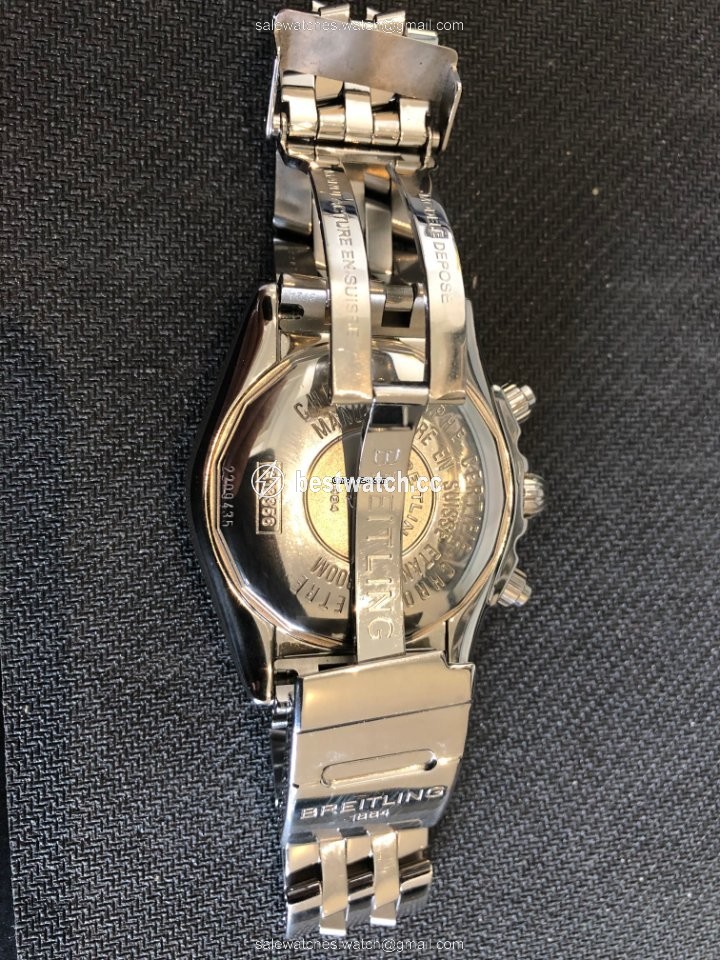 IMG_9085 Breitling Chronomat Evolution Mens watch Unisex Automatic A1335611F517 Replica 2