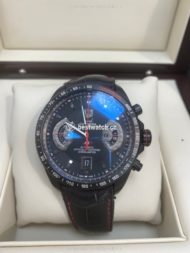IMG_9085 TAG Heuer Grand Carrera Mens watch Unisex Automatic Titanium CAV518B.FC6237 Replica 2