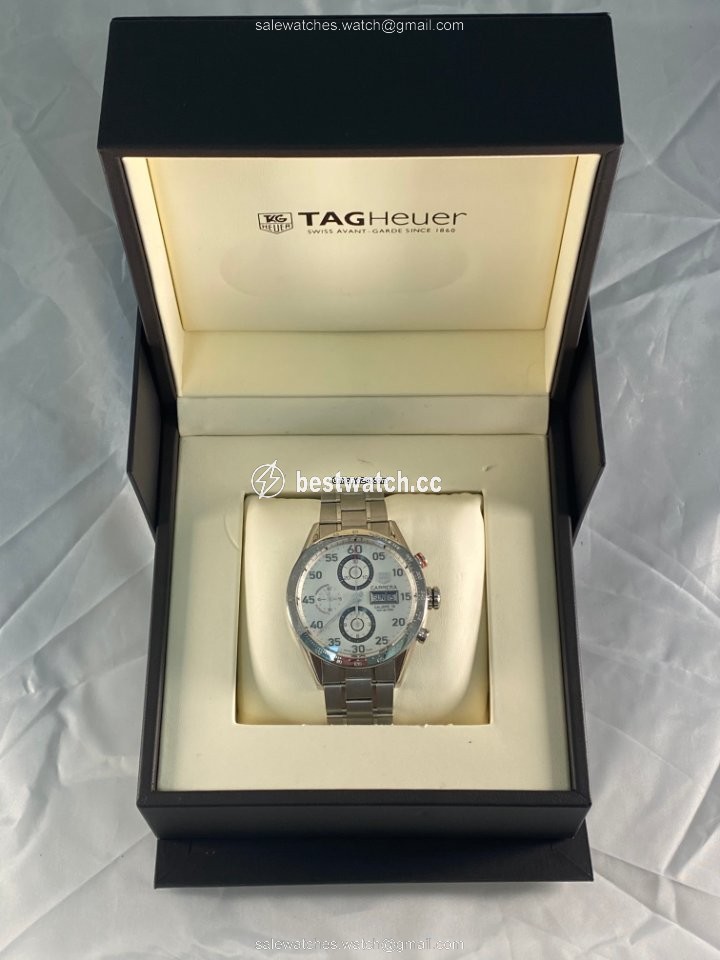 TAG Heuer Carrera Calibre 16 Mens watch Unisex Automatic Steel CV2A11.BA0796 Replica 2