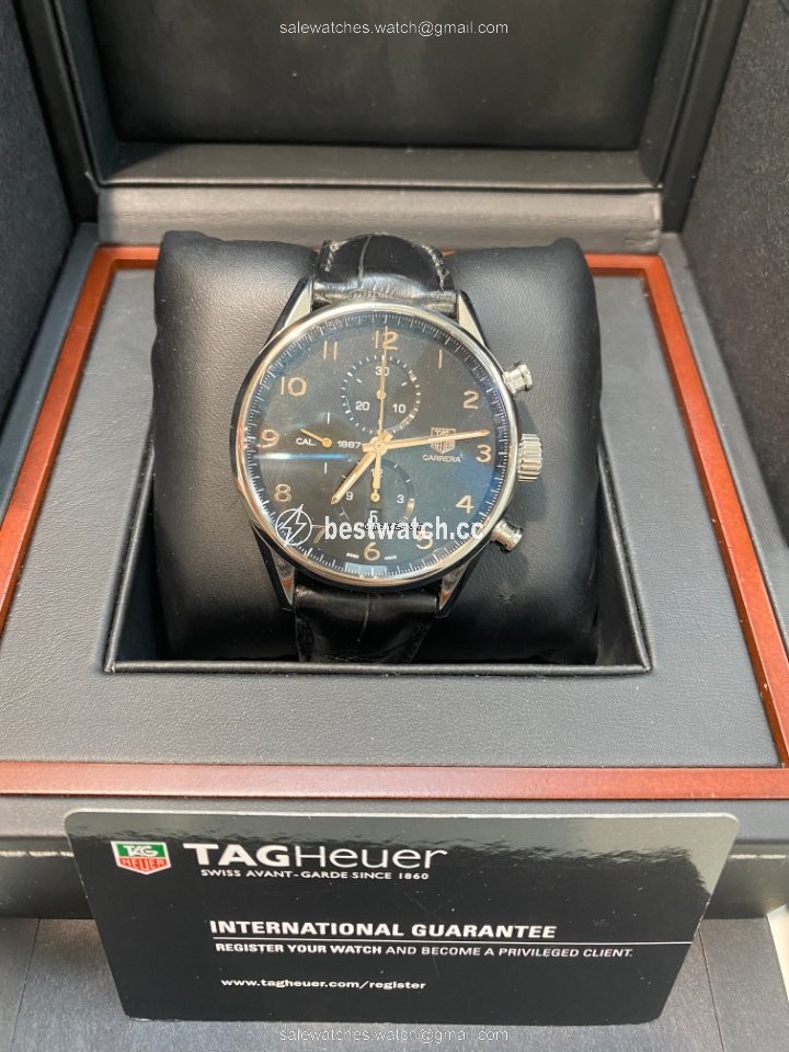 TAG Heuer Carrera Calibre 1887 Mens watch Unisex Automatic Steel CAR2014.FC6235 Replica 2