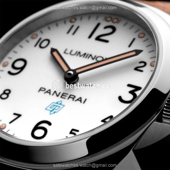 Panerai Luminor Base Logo Mens watch Unisex Manual winding Steel PAM 00775 Replica 2