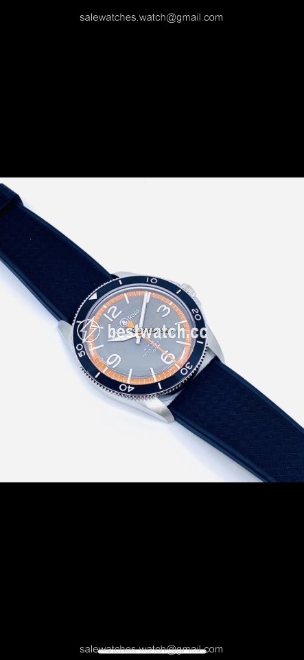 Bell & Ross BR V2 Mens watch Unisex Automatic Steel BRV292-ORA-ST SRB Replica 2