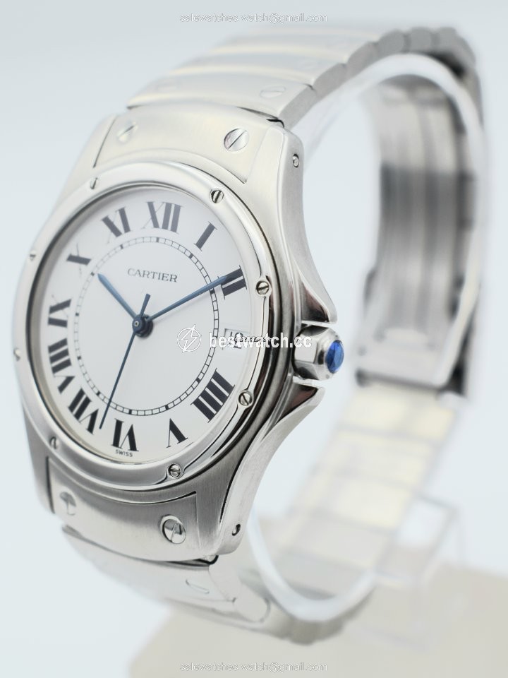 Cartier Santos Mens watch Unisex Automatic Steel 1920-1 Replica 2