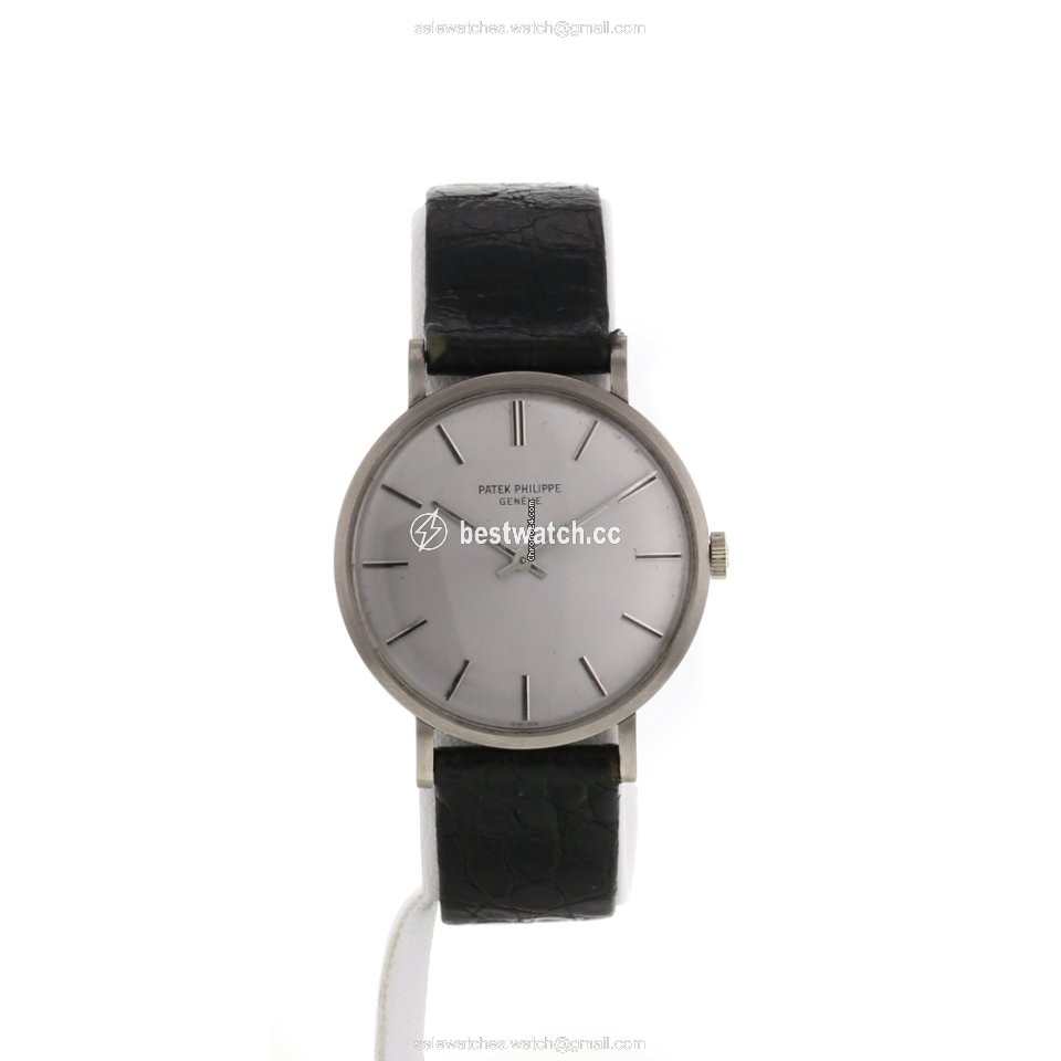 IMG_9085 Patek Philippe Calatrava Mens watch Unisex Manual winding White gold 3538 Replica 2