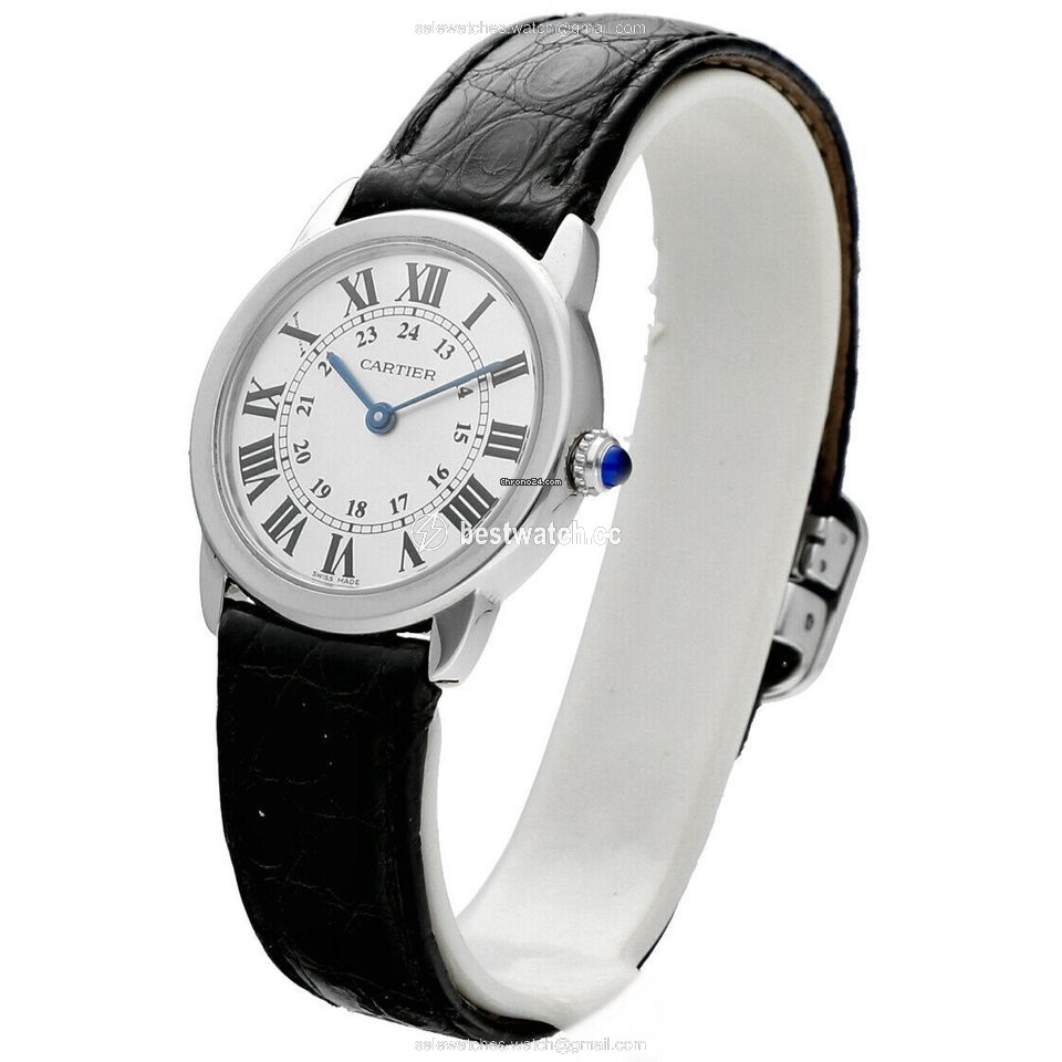 IMG_9085 Cartier Ronde Solo de Cartier Quartz Steel 2933 Replica 2