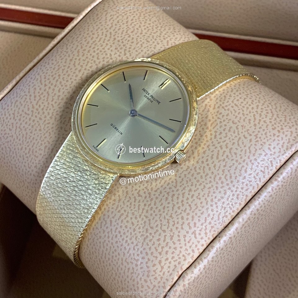 IMG_9085 Patek Philippe Calatrava Mens watch Unisex Manual winding Yellow gold 3520 1J Replica 2